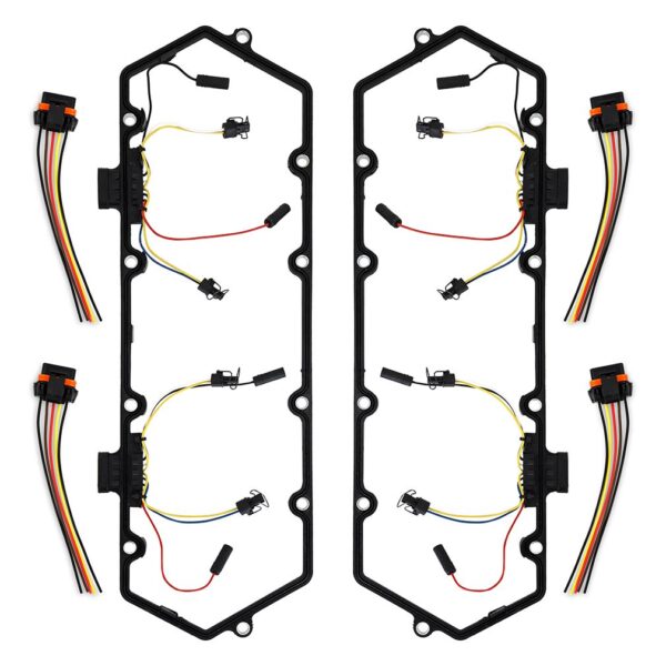 Glow Plug Harness - Valve Cover Gasket Set, fits Ford Powerstroke 7.3L 1994-1997