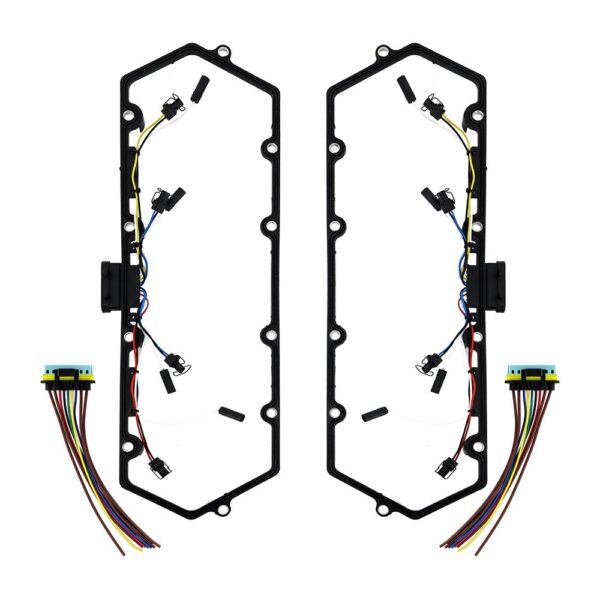 Glow Plug Harness - Valve Cover Gasket Set, fits Ford Powerstroke 7.3L 1999-2003