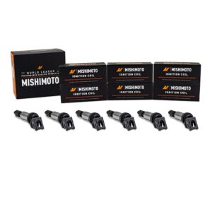 Ignition Coil, Set of 6, fits BMW 335i 3.0L 2007-2010, Delphi Style