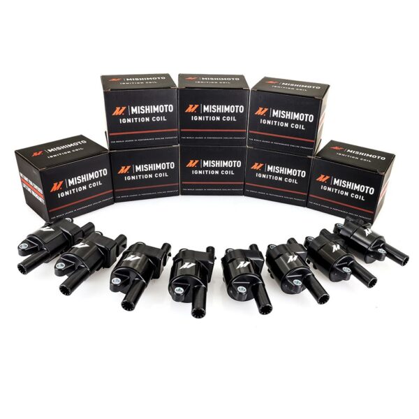 Ignition Coil, Fits GM LS2/LS3/LS4/LS7/LS9 (Round), Set of 8