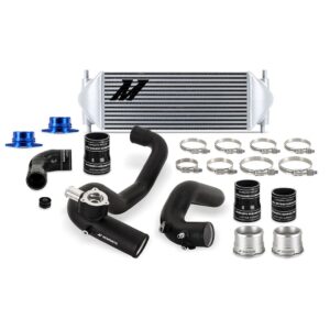 Performance Intercooler Kit, Ford Bronco 2.3L 2021+, Silver IC, Black IC Pipes