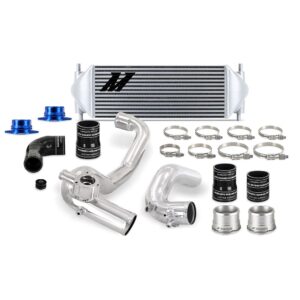 Performance Intercooler Kit, Ford Bronco 2.3L '21+, Silver IC, Polished IC Pipes