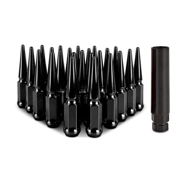 Mishimoto Spiked Lug Nuts, M12x1.5, 24-PC Set