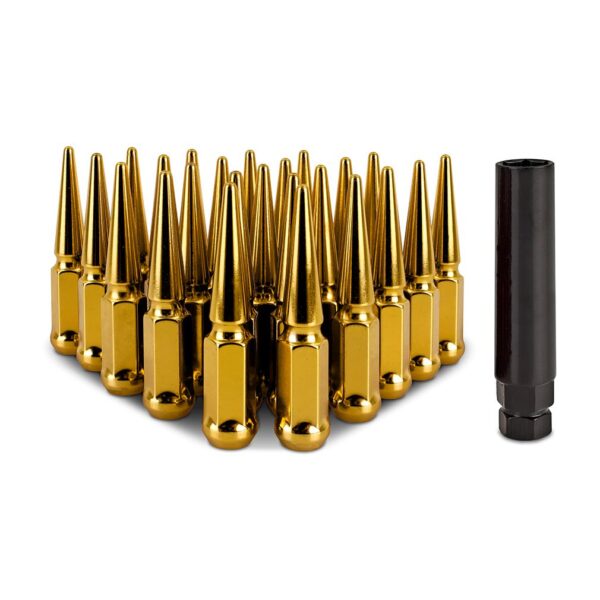 Mishimoto Spiked Lug Nuts, M12x1.5, 24-PC Set