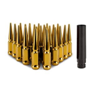 Mishimoto Spiked Lug Nuts, M14x1.5, 24-PC Set