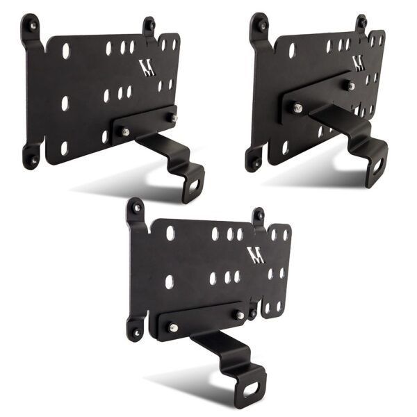 License Plate Relocation Kit, Fits Ford Bronco 2021+, Plastic Bumper