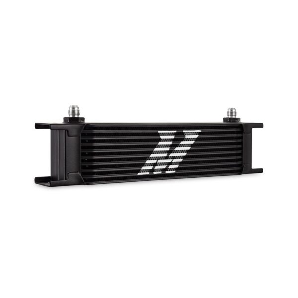 Universal 10-Row Oil Cooler, -6AN, Black