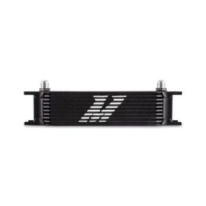 Universal 10-Row Oil Cooler, -8AN, Black