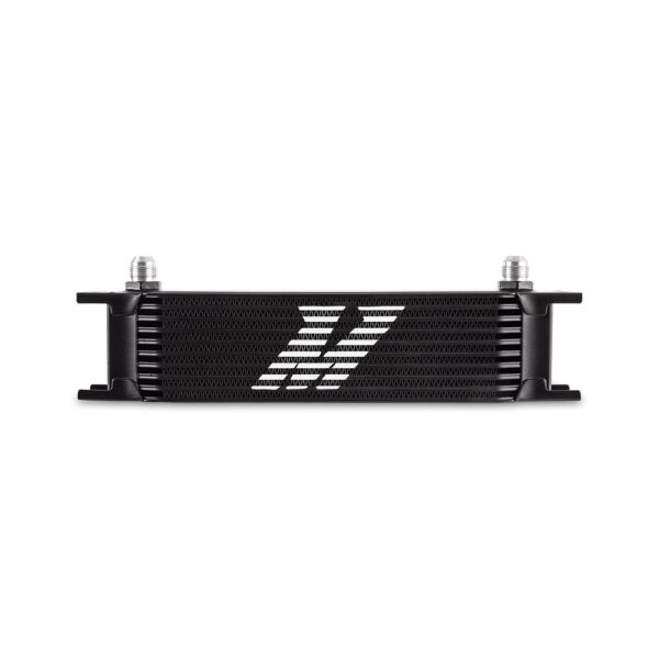 Universal 10-Row Oil Cooler, -8AN, Black