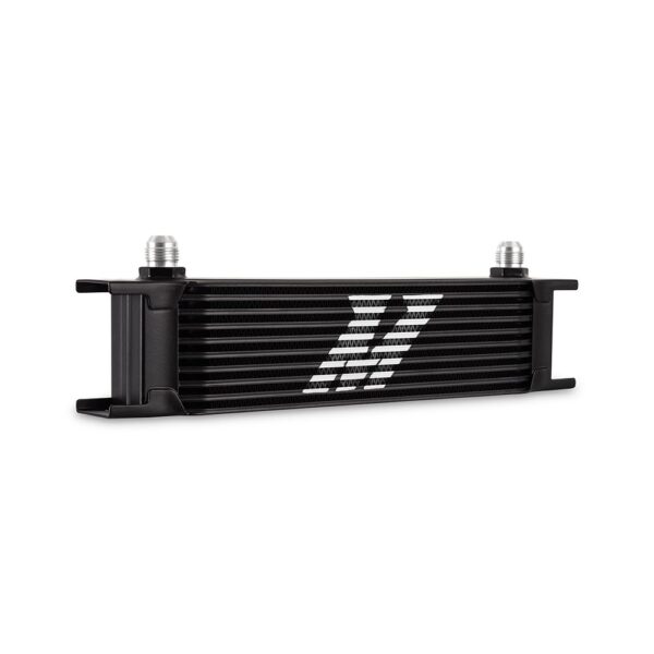 Universal 10-Row Oil Cooler, -8AN, Black