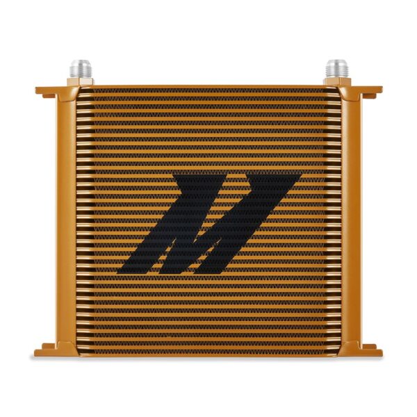 Universal 34-Row Oil Cooler, Gold