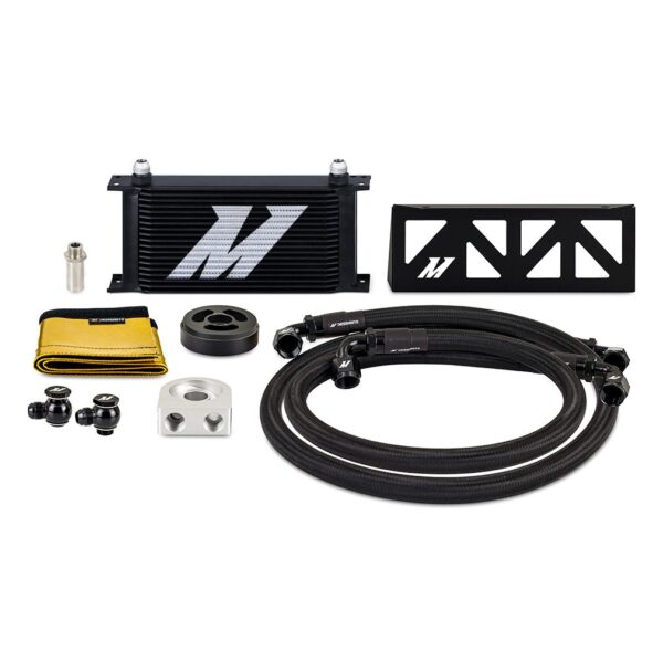 Oil Cooler, Fits Subaru BRZ/Toyota GR86 2022+, Non-Thermostatic, Black Cooler