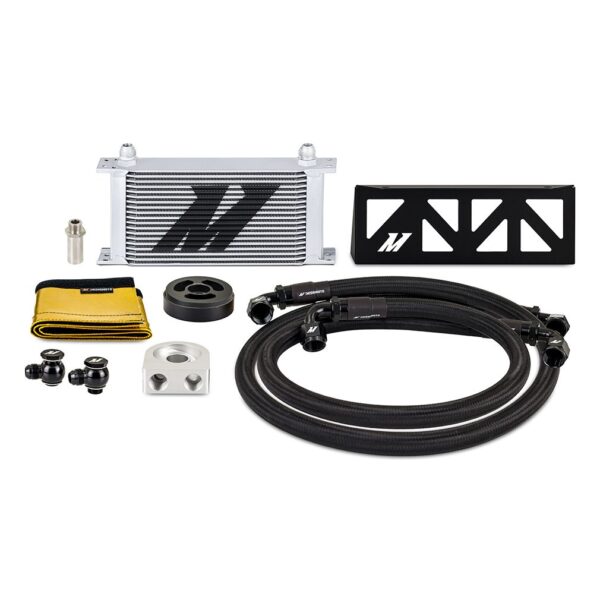 Oil Cooler, Fits Subaru BRZ/Toyota GR86 2022+, Non-Thermostatic, Silver Cooler