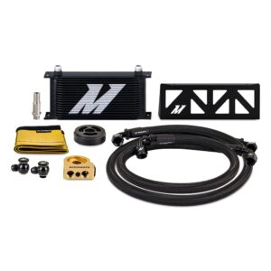 Oil Cooler, Fits Subaru BRZ/Toyota GR86 2022+, Thermostatic, Black Cooler