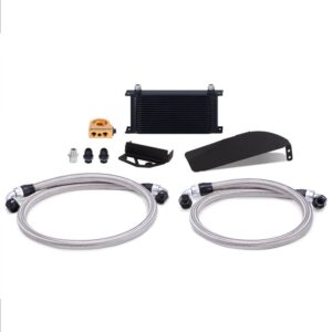 Honda Civic Type R Direct Fit Oil Cooler Kit, 2017-2021, Black