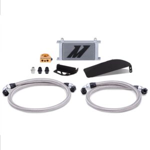 Honda Civic Type R Direct Fit Oil Cooler Kit, 2017-2021, Silver