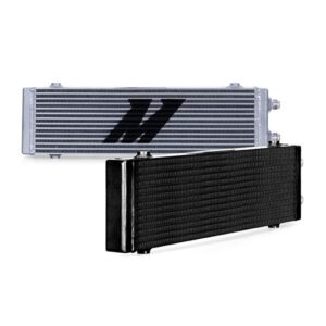 Universal Dual Pass Bar and Plate Oil Cooler, Large