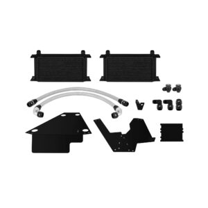 Mitsubishi Lancer Evolution X Black Oil Cooler Kit, 2008-2015