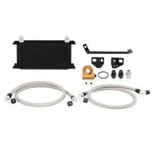 Ford Mustang EcoBoost Thermostatic Oil Cooler Kit, 2015-2017, Black