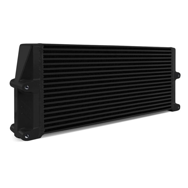 Universal Heavy-Duty Bar-and-Plate Oil Cooler, 17in Core, Same-Side Outlets