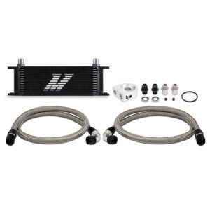 Universal Oil Cooler Kit, 13-Row, Black