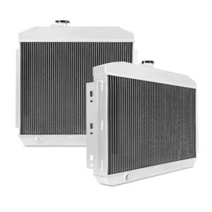 Chevrolet Bel-Air Inline 6 3-Row Performance Aluminum Radiator, 1955--1957