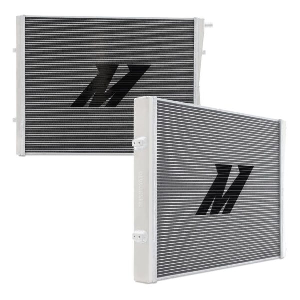 Air-to-Water Heat Exchanger, Dual Pass, 24.60in x 19.66in x 1.88in Core, 1500HP