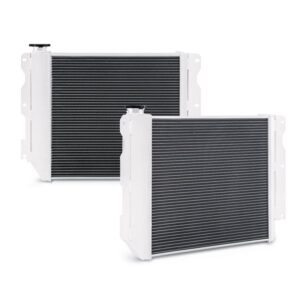 Jeep Wrangler YJ&TJ w/ Chevy V8 LS Swap Aluminum Performance Radiator, '87-'06