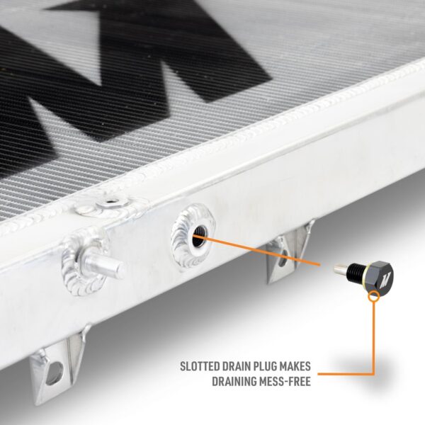 Universal Aluminum Coolant Expansion Tank, Brushed
