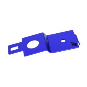 Mishimoto Subaru WRX/STI Aluminum Radiator Stay Set, 2001-2007, Blue