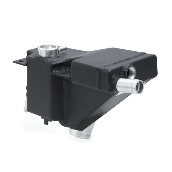 Secondary Degas Tank, Fits 2011+ Ford 6.7L Powerstroke, Micro-Wrinkle Black