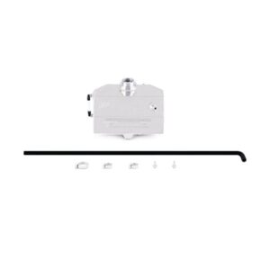 Ford Mustang EcoBoost/V6/V8 Aluminum Coolant Expansion Tank, 2015-2023 Silver