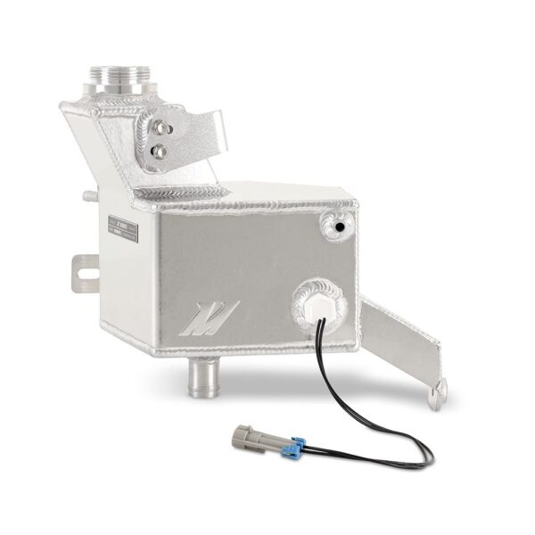 Aluminum Degas Tank, Fits Ram 6.7L Cummins 2013-2018, Natural
