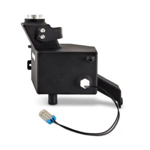Aluminum Degas Tank, Fits Ram 6.7L Cummins 2013-2018, Micro-Wrinkle Black
