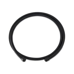 Mishimoto 6ft -6AN Braided Line, PTFE, Black Nylon