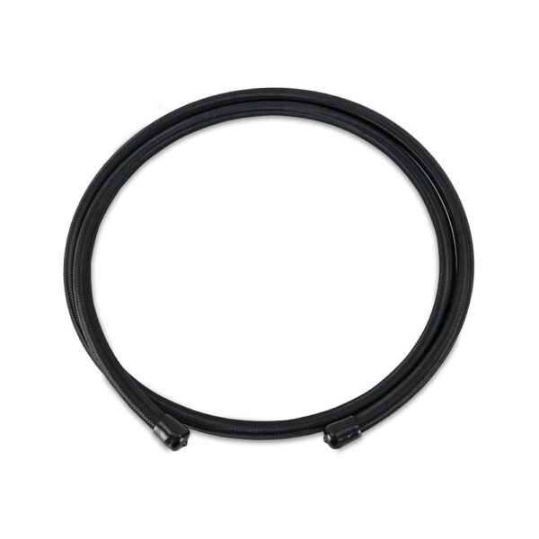 Mishimoto 3ft -8AN Braided Line, PTFE, Black Nylon