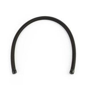 -6AN Braided Line, Black Nylon - 3ft