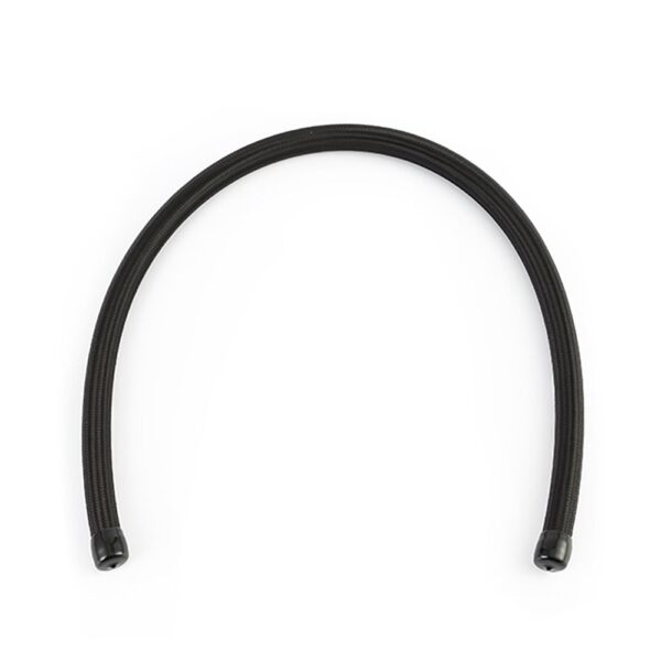 -10AN Braided Line, Black Nylon - 3ft