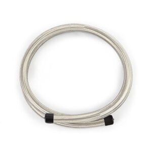 -6AN Braided Line, Stainless Steel - 6ft