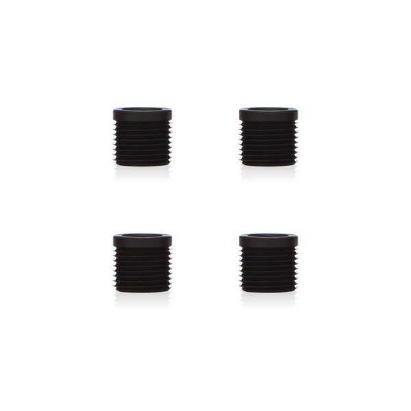 Grip Shift Knob, Black Grip, Black Top and Bottom