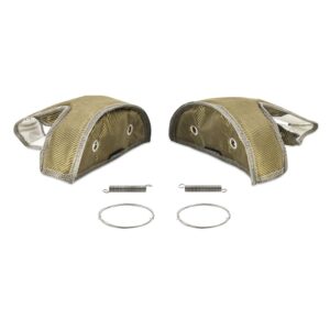 Mishimoto MMTB-N54-07 Titanium Turbo Blanket, Fits BMW N54 2007-2011
