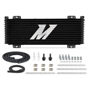 13-Row Stacked Plate Transmission Cooler, Powder Coat, 22.85in X 7.10in X 1.25in