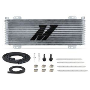 13-Row Stacked Plate Transmission Cooler, Powder Coat, 22.85in X 7.10in X 1.25in