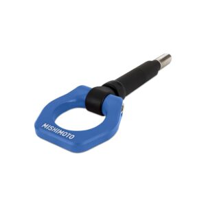 Mishimoto Racing Tow Hook, Fits Subaru BRZ/Scion FR-S/Toyota 86 2013-2021, Blue