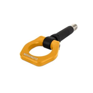 Mishimoto Racing Tow Hook, Front, Fits BMW F80 M3 2015-2019, Gold