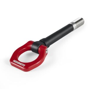 Mishimoto Racing Tow Hook, Fits Toyota GR Corolla 2023-2024, Red