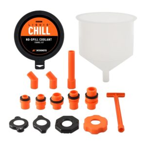 No-Spill Coolant Funnel Kit, 15 Piece
