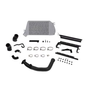 Subaru WRX Perf. Top Mount Intercooler (Black) & Charge-Pipe Kit (Silver) 15-21