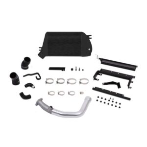 Subaru WRX Perf. Top Mount Intercooler(Black) & Charge-Pipe Kit(Polished) 15-21