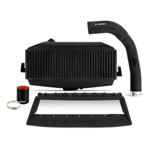 Top-Mount Intercooler Kit, fits Subaru WRX 2022+, Black Intercooler, Black Pipe